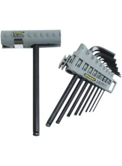 STANLEY 0-89-904 Stiftsleutelset 9-dlg Hex Grip