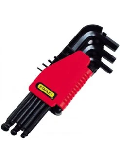 STANLEY 0-69-256 Bolzeskantsleutelset 9 Dlg 1,5-10mm