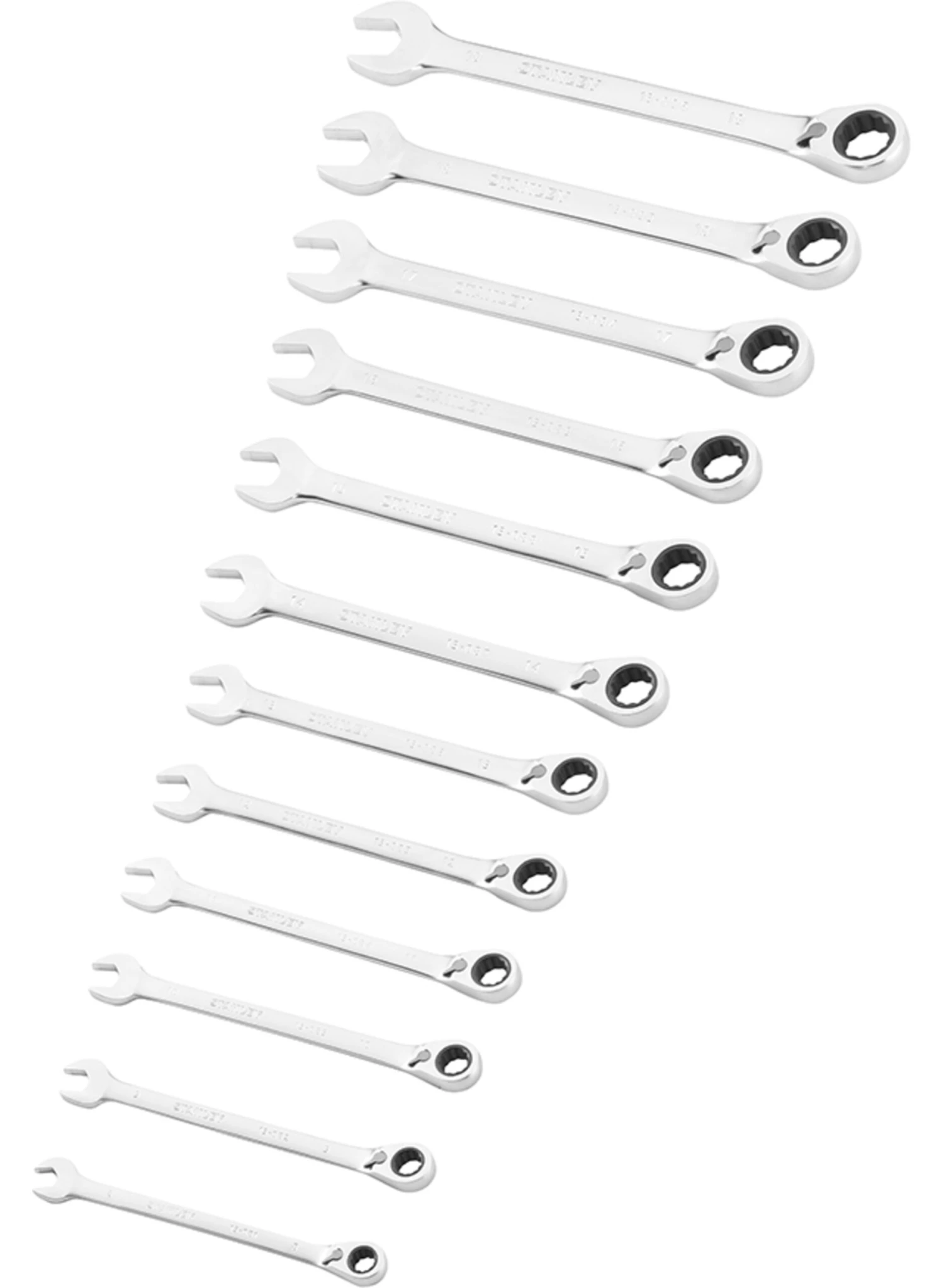 STANLEY FMMT82849-0 FATMAX Ringsteeksleutelset Met Ratel - 12 Delig