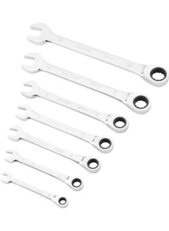 STANLEY STMT82846-0 Ringsteeksleutelset Met Ratelring 7 Delig