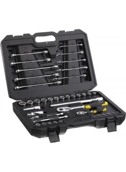 STANLEY STMT82832-1 Dopsleutelset 1/4" + 1/2" + Ringsteeksleutels - 41 Delig