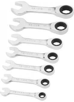 STANLEY FMMT82900-0 FATMAX Ringsteeksleutelset Met Ratel Stubby - 7 Delig