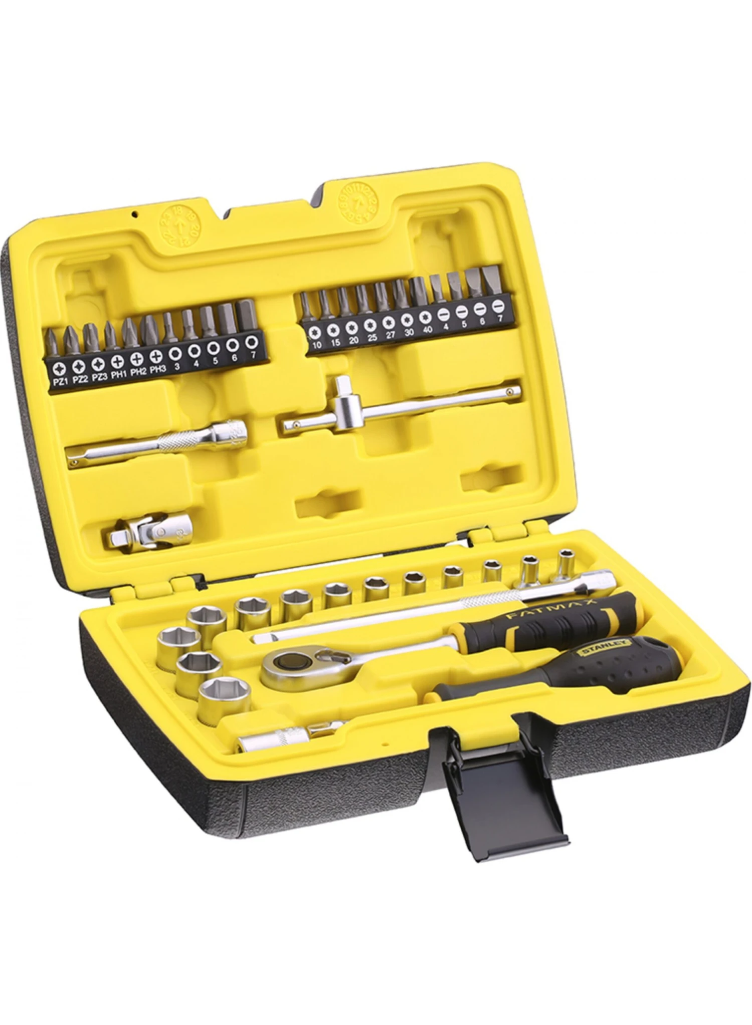 STANLEY FMMT82683-1 FATMAX Dopsleutelset 1/4" - 42 Delig
