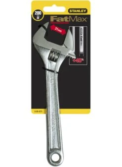 STANLEY 0-95-873 Verstelbare Moersleutel Fatmax 200mm X 31mm
