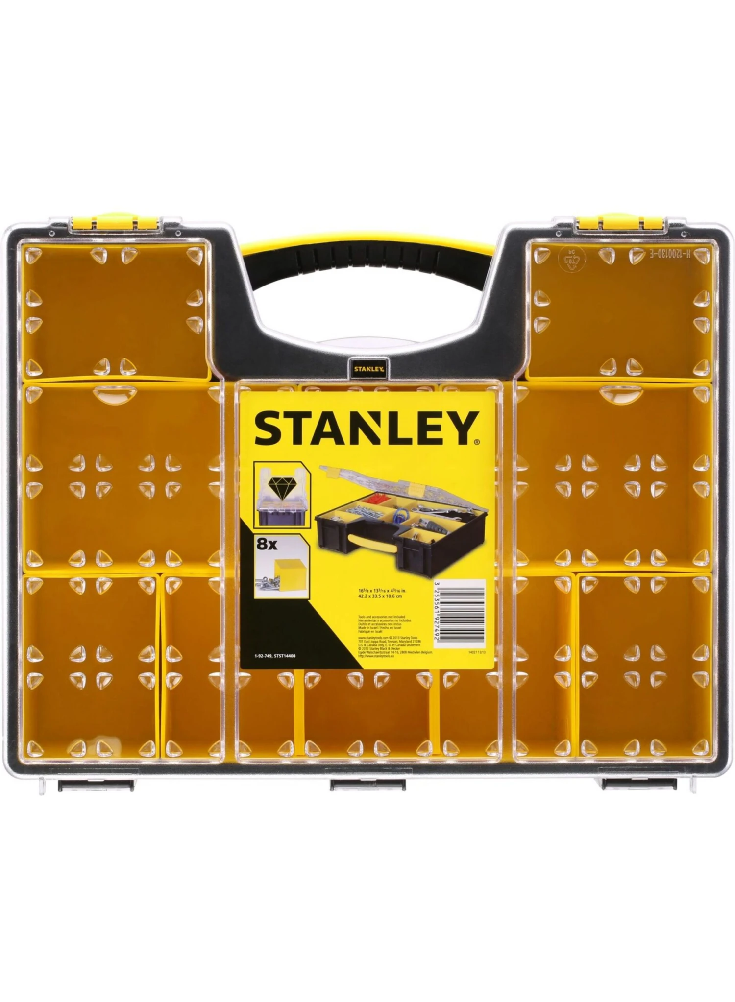 STANLEY 1-92-749 Organizer Pro Met 8 Vakken (diep) - Afbeelding 4