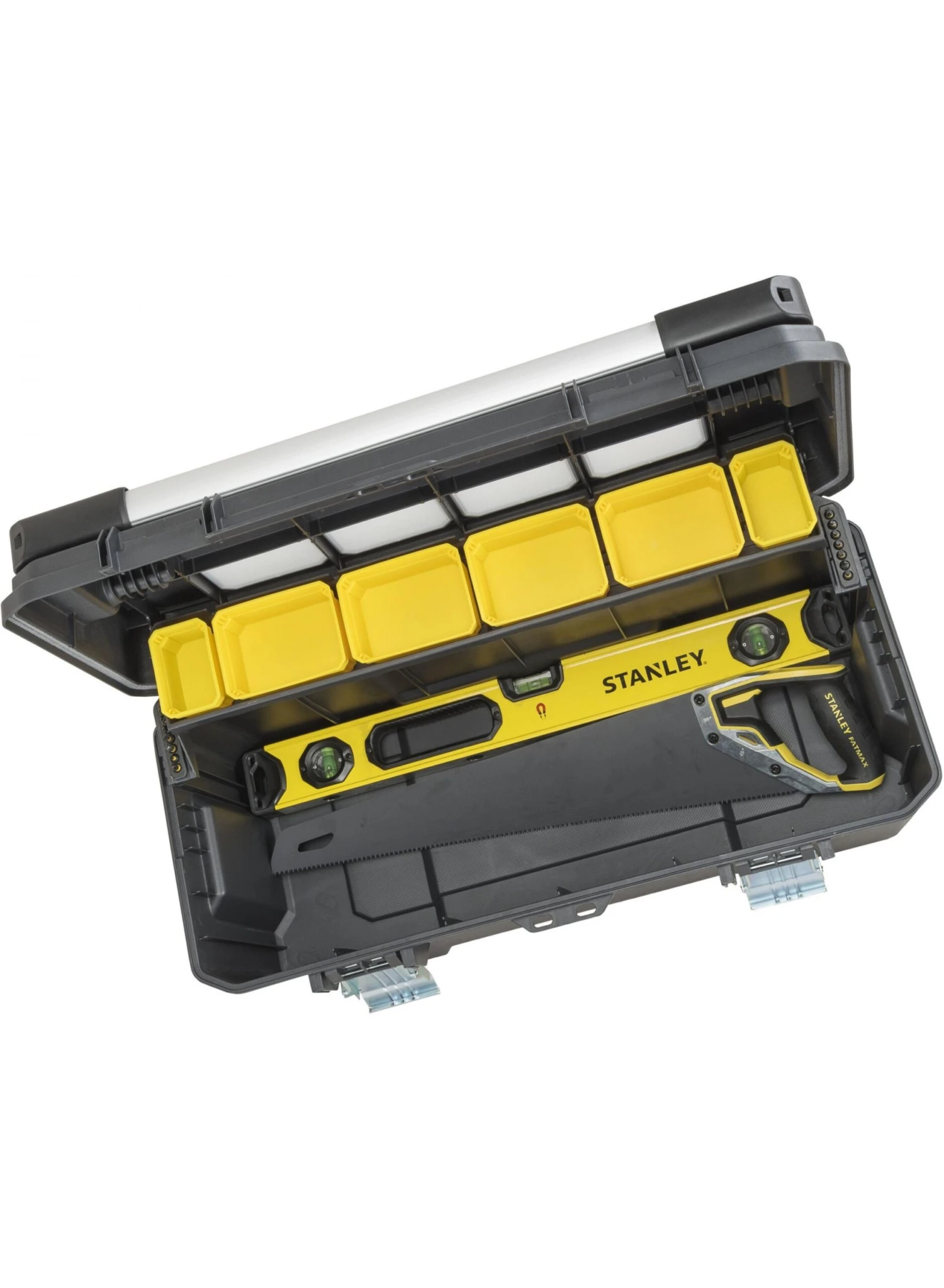 STANLEY FMST1-75791 FATMAX PRO Alu Cantilever Gereedschapskoffer 26" - Afbeelding 4