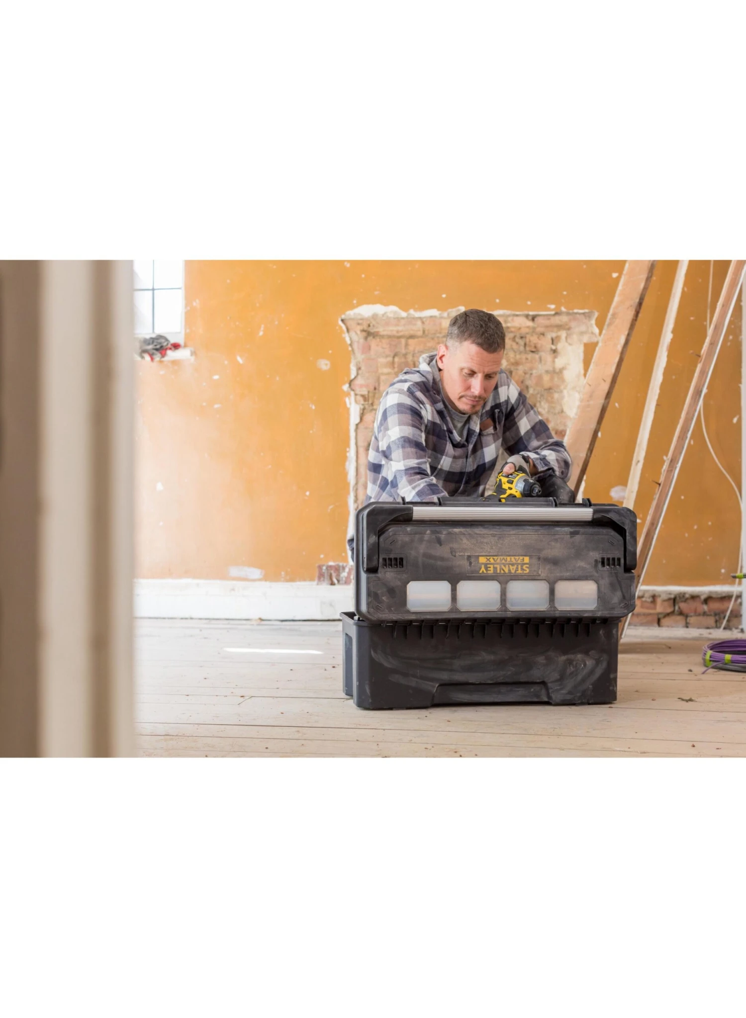 STANLEY FMST1-75791 FATMAX PRO Alu Cantilever Gereedschapskoffer 26" - Afbeelding 9