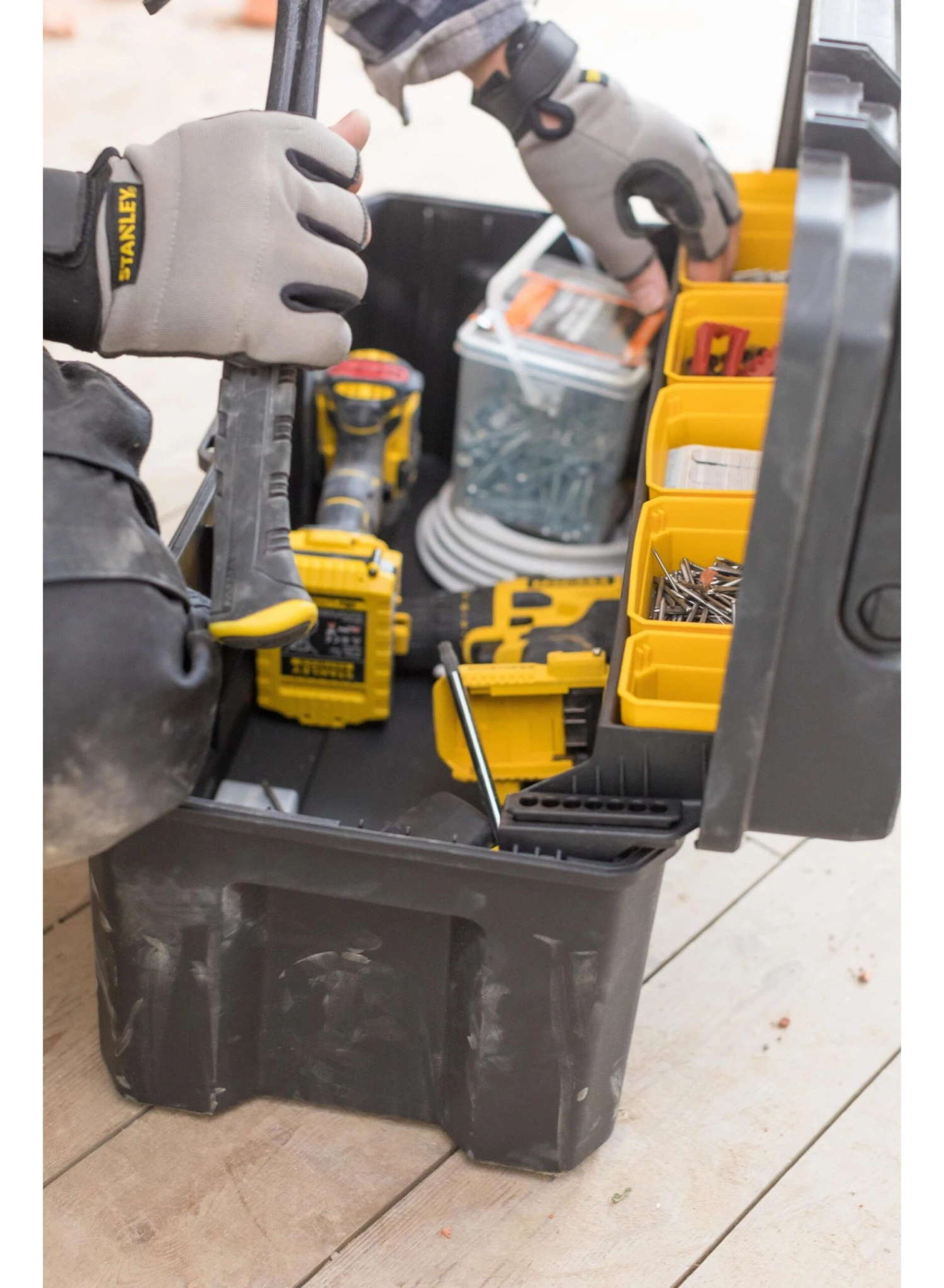 STANLEY FMST1-75791 FATMAX PRO Alu Cantilever Gereedschapskoffer 26" - Afbeelding 11