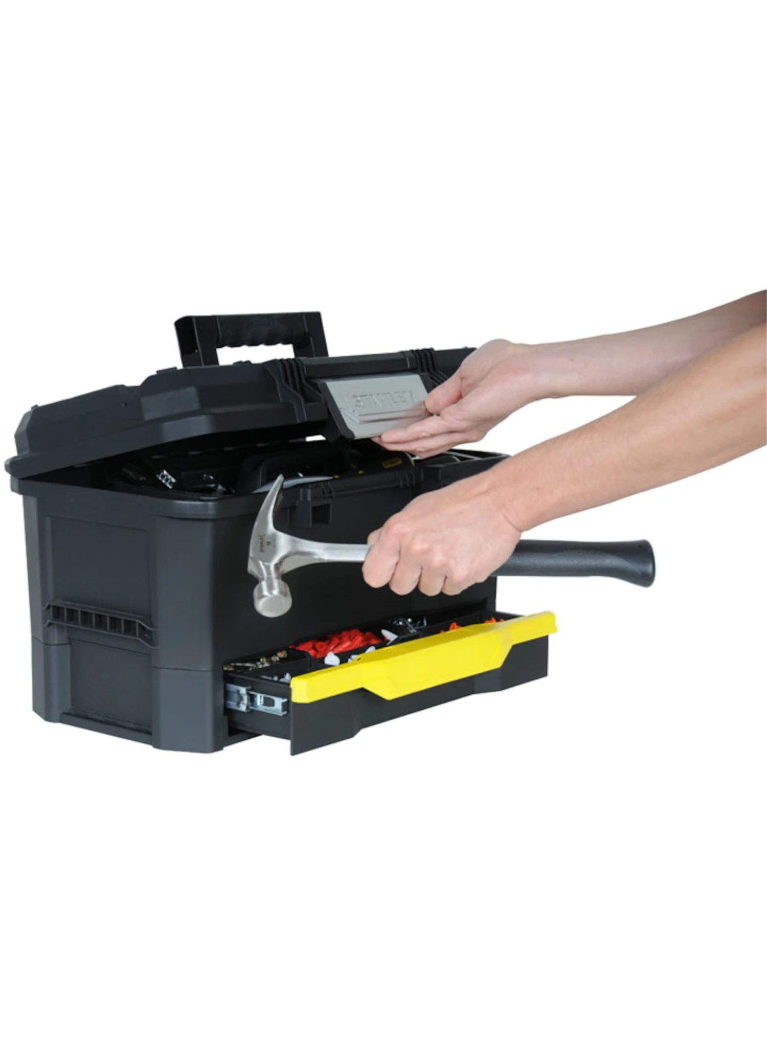 STANLEY 1-70-316 Gereedschapskoffer 19" Met Drukslot En Lade - Afbeelding 12