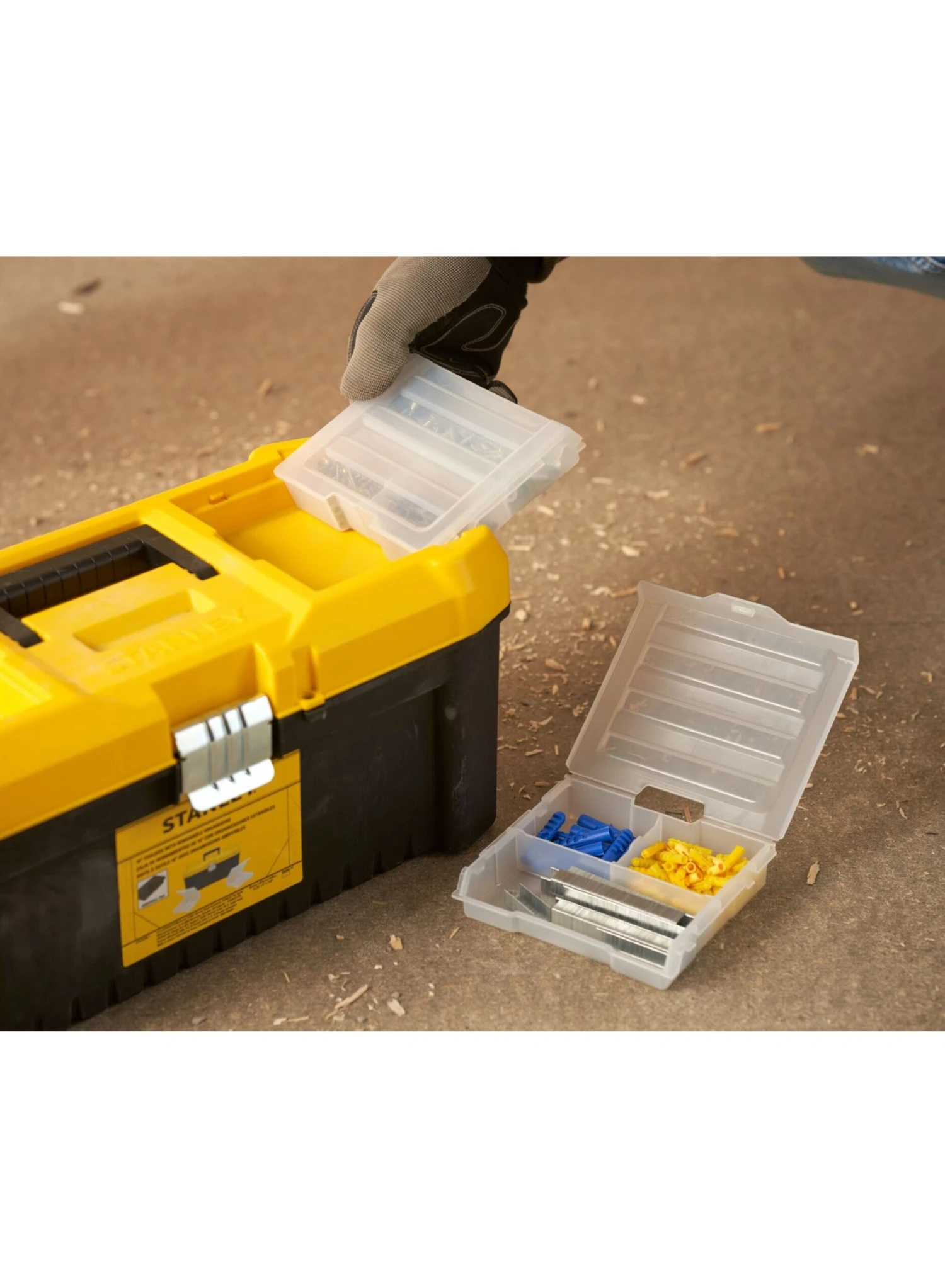 STANLEY STST75785-1 Gereedschapskoffer Essential 16" Met Uitneembare Organisers - Afbeelding 5