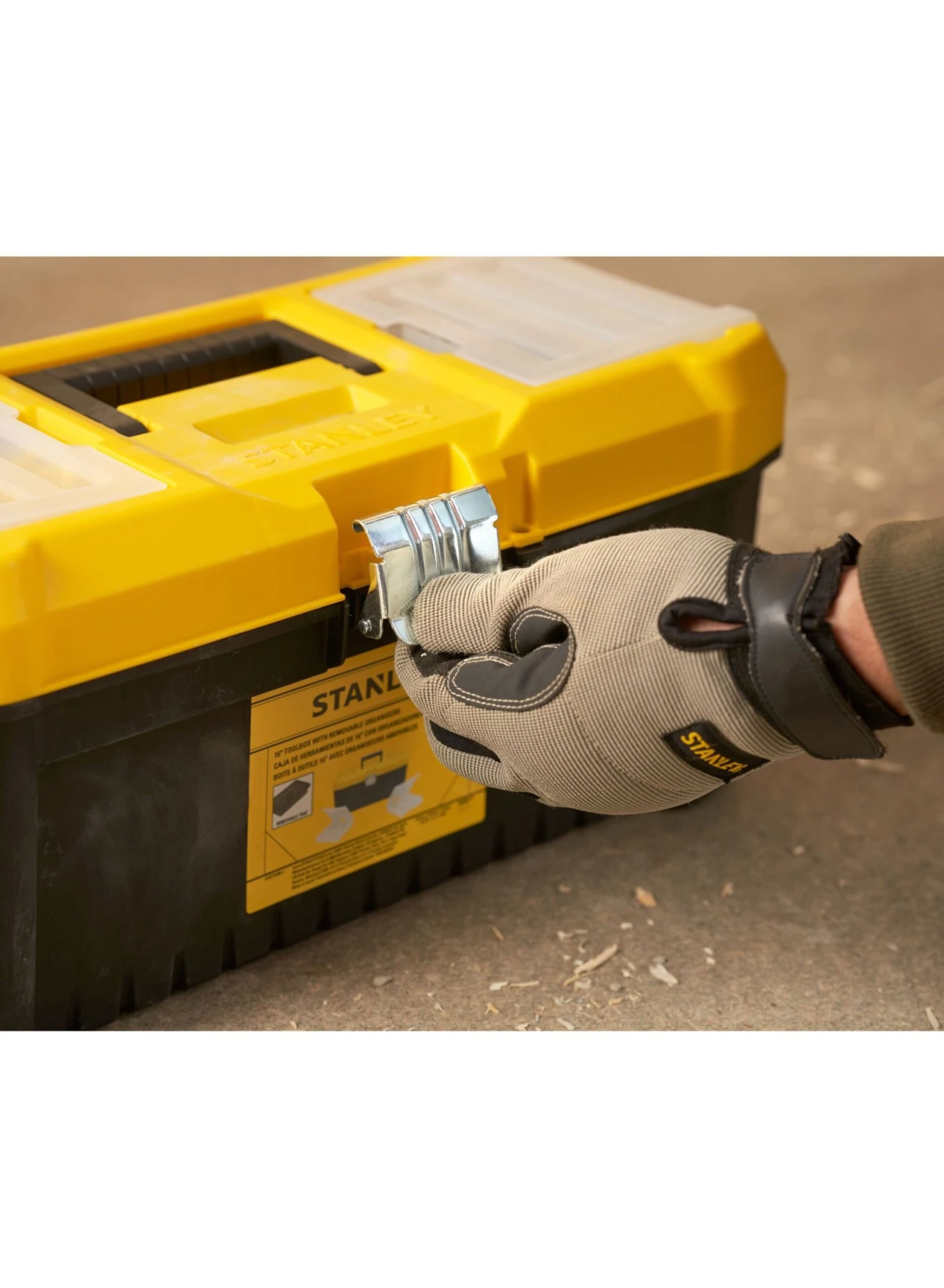 STANLEY STST75785-1 Gereedschapskoffer Essential 16" Met Uitneembare Organisers - Afbeelding 6