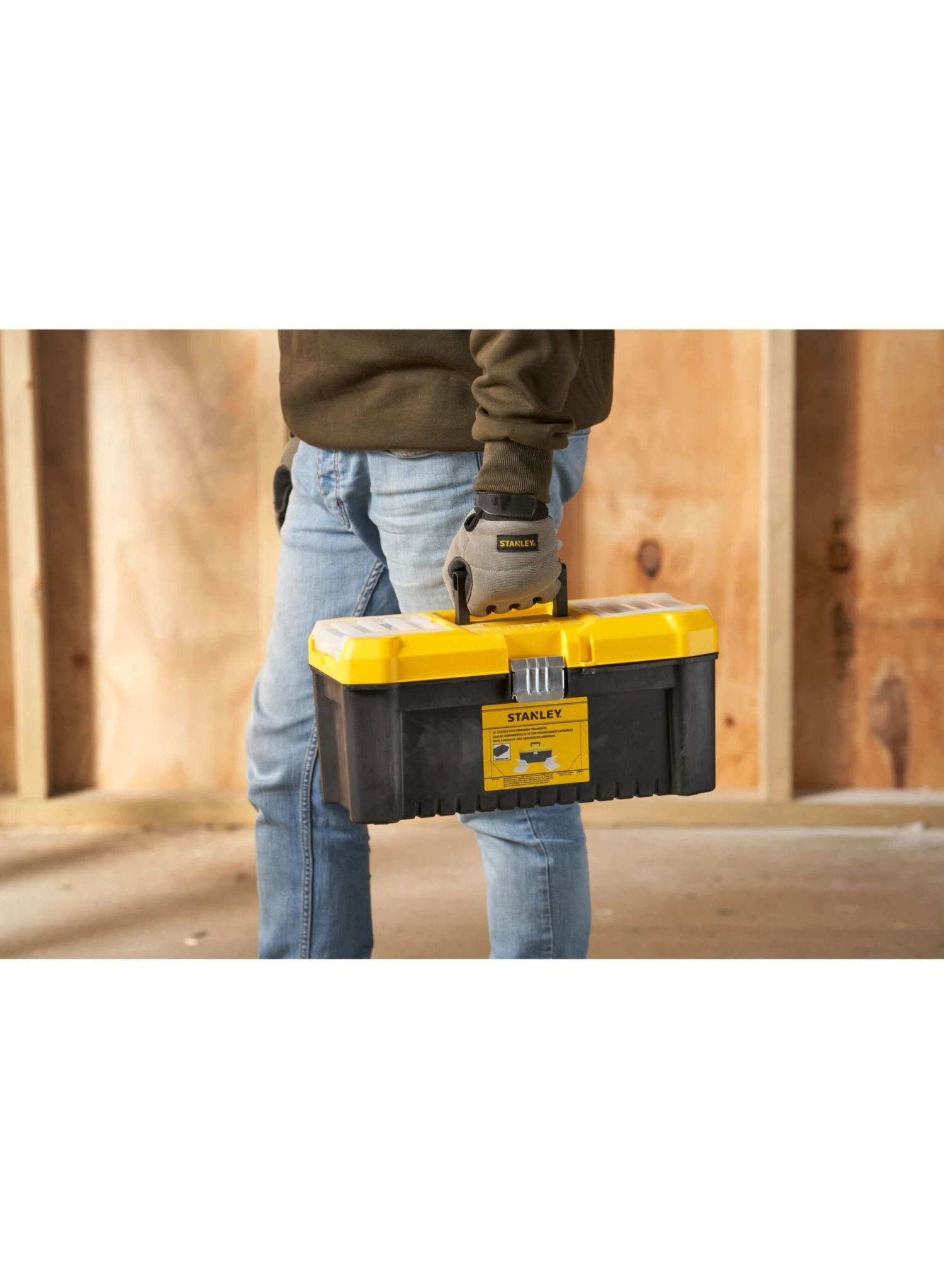 STANLEY STST75785-1 Gereedschapskoffer Essential 16" Met Uitneembare Organisers - Afbeelding 8