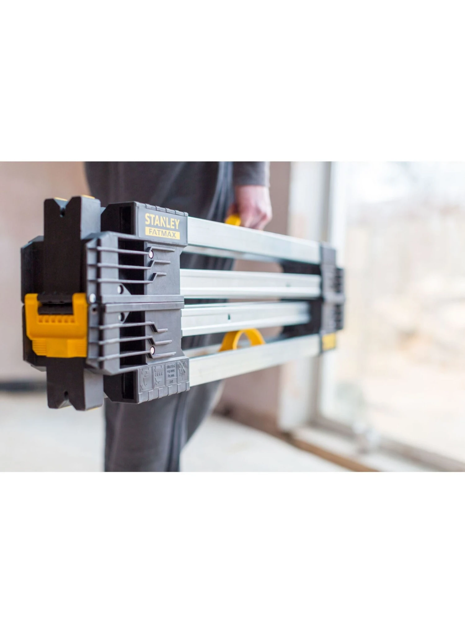 STANLEY FMST1-75763SB Fatmax Opvouwbare Zaagbok (paar) + 2 Gratis Lijmklemmen - Afbeelding 4