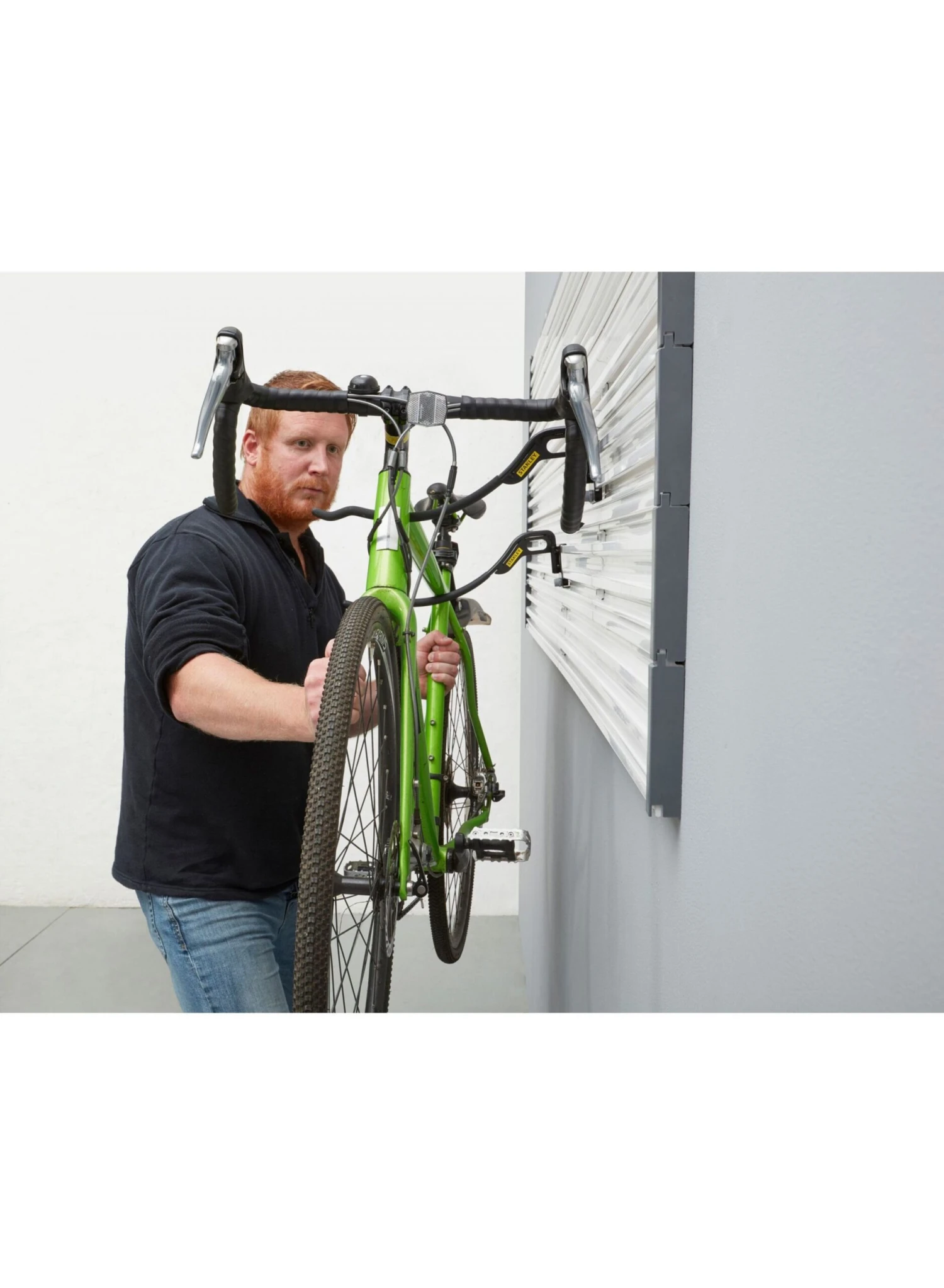 STANLEY STST82615-1 Track Wall Fietshaak Horizontaal - Afbeelding 8