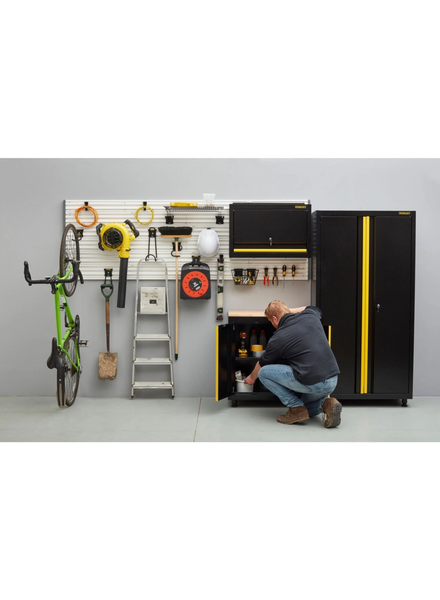 STANLEY STST82615-1 Track Wall Fietshaak Horizontaal - Afbeelding 13