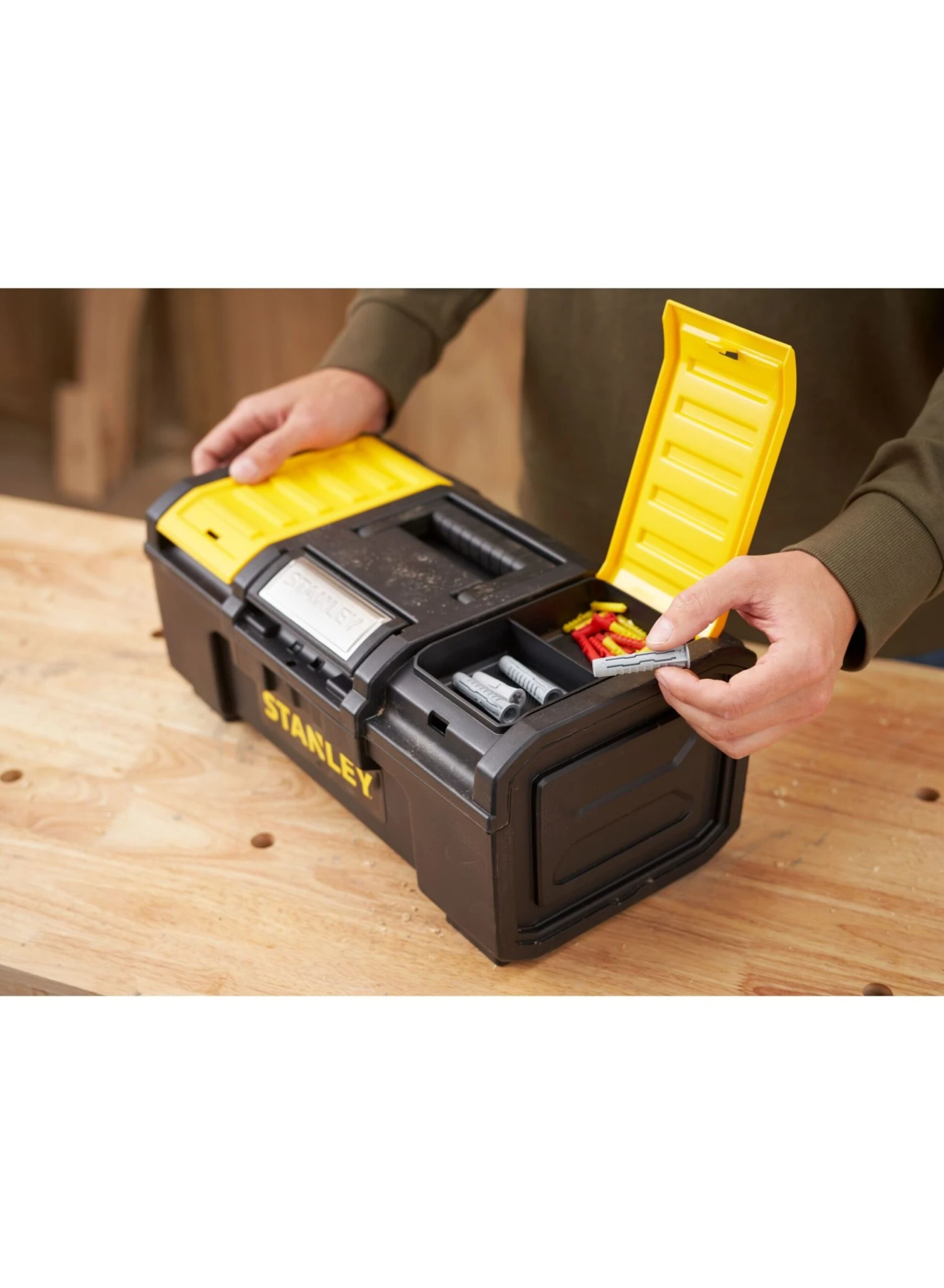 STANLEY 1-79-216 Gereedschapskoffer Met Automatische Vergrendeling 16" - Afbeelding 12