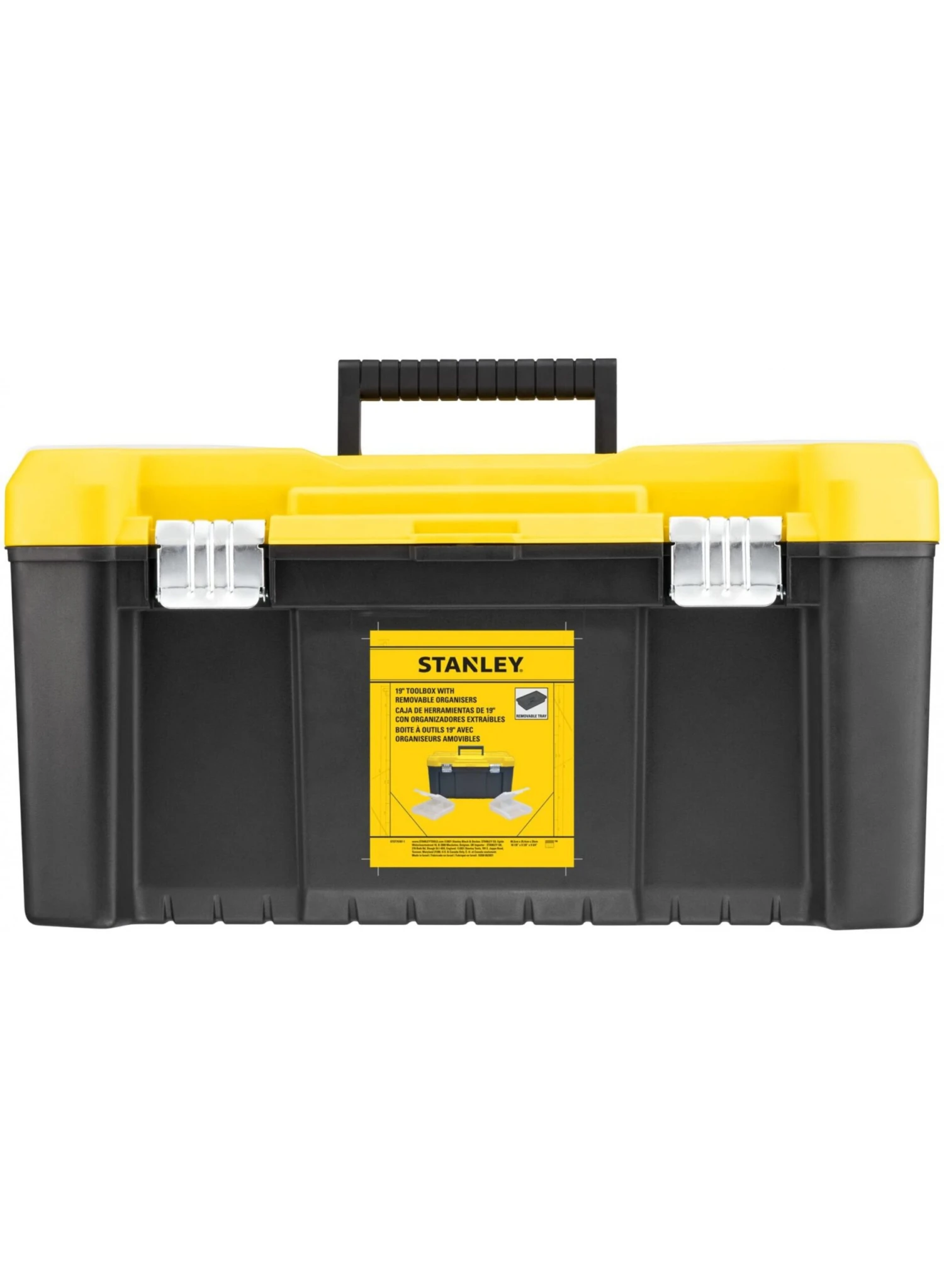 STANLEY STST75787-1 Gereedschapskoffer Essential 19" Met Uitneembare Organisers - Afbeelding 2