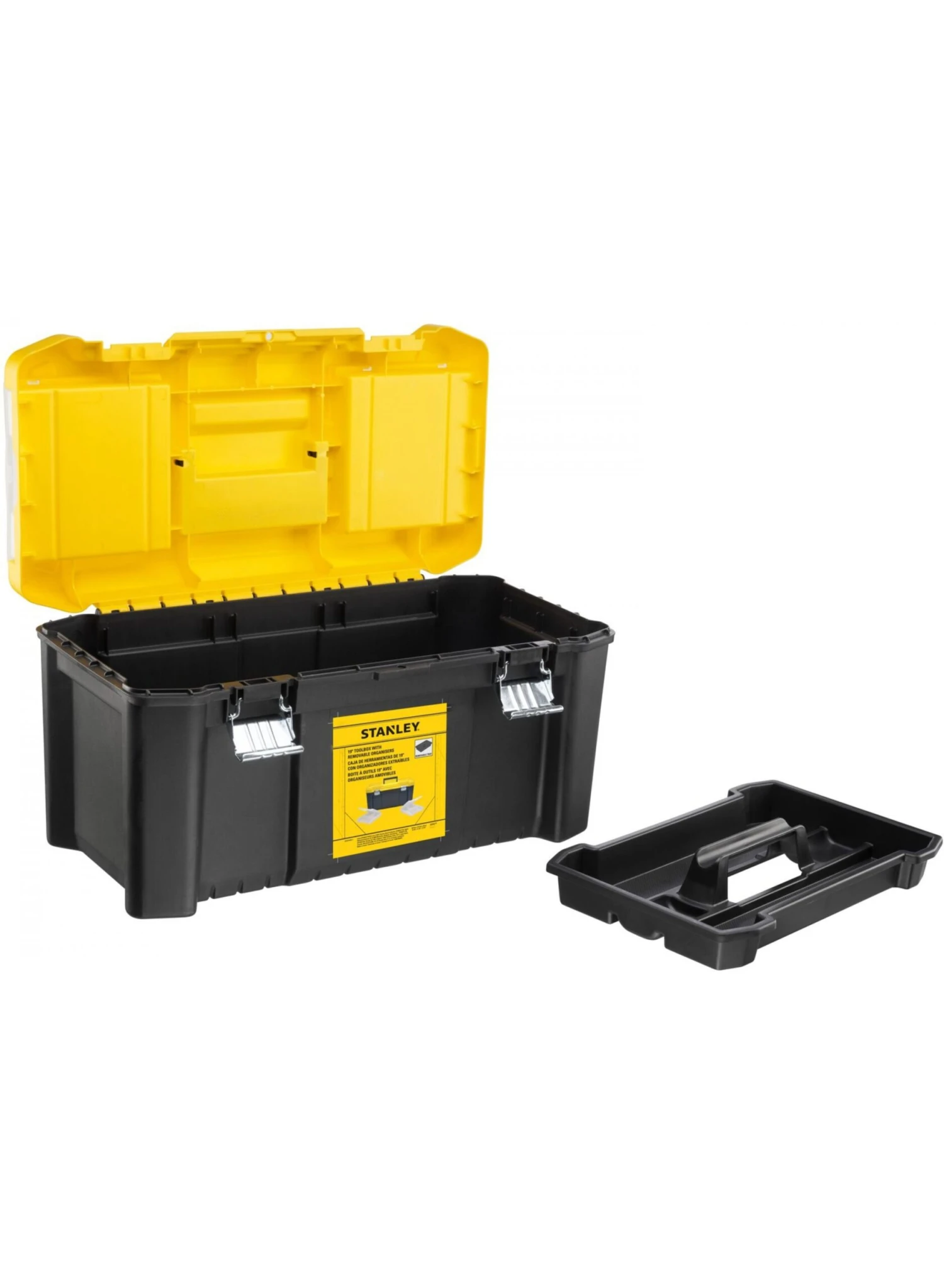 STANLEY STST75787-1 Gereedschapskoffer Essential 19" Met Uitneembare Organisers - Afbeelding 3