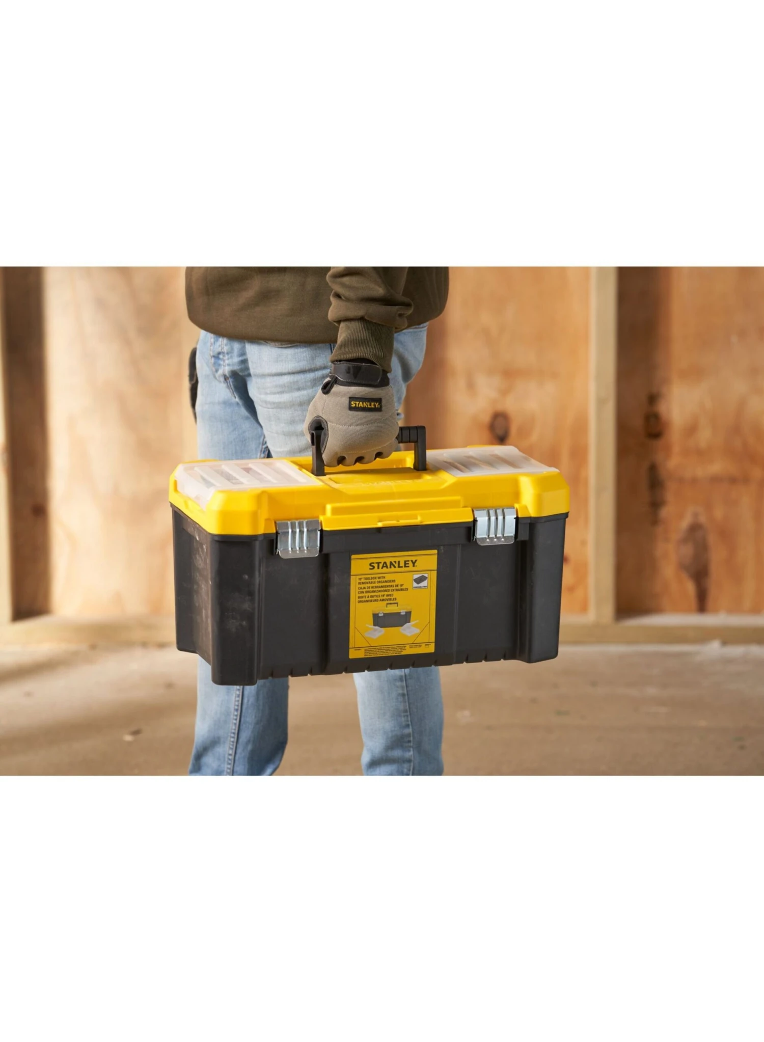 STANLEY STST75787-1 Gereedschapskoffer Essential 19" Met Uitneembare Organisers - Afbeelding 10