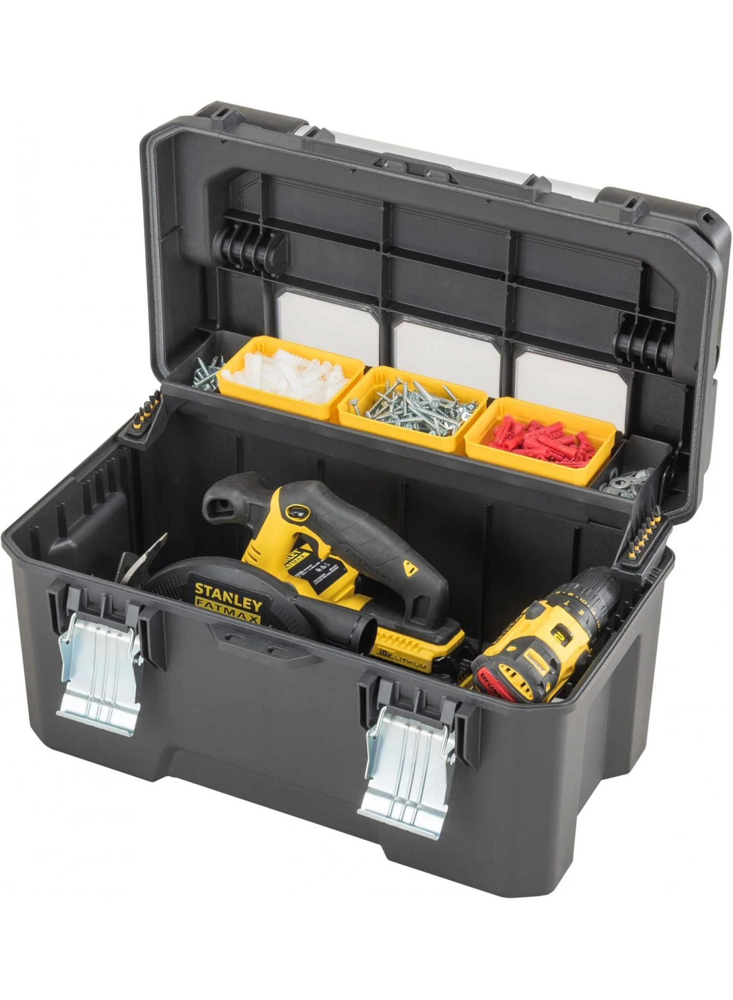 STANLEY FMST1-75792 FATMAX PRO Alu Cantilever Gereedschapskoffer 20" - Afbeelding 6