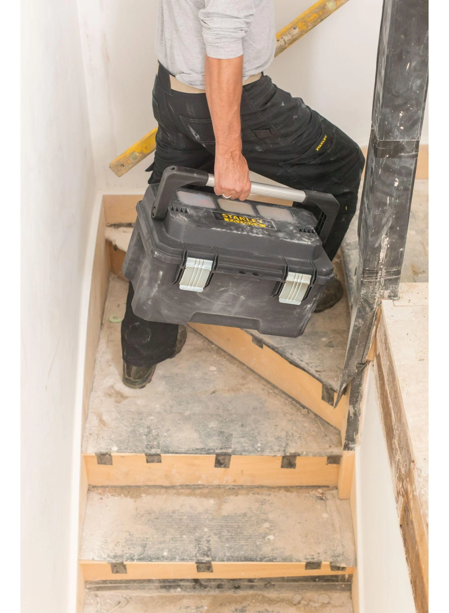 STANLEY FMST1-75792 FATMAX PRO Alu Cantilever Gereedschapskoffer 20" - Afbeelding 9