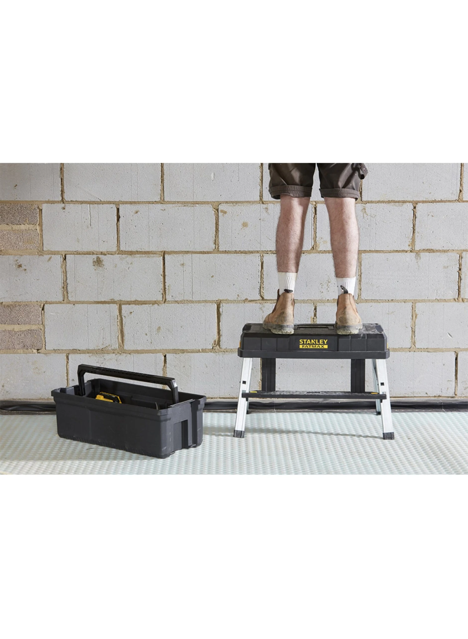 STANLEY FMST81083-1 3-in-1 25” Gereedschapskoffer Met Trapje - Afbeelding 8