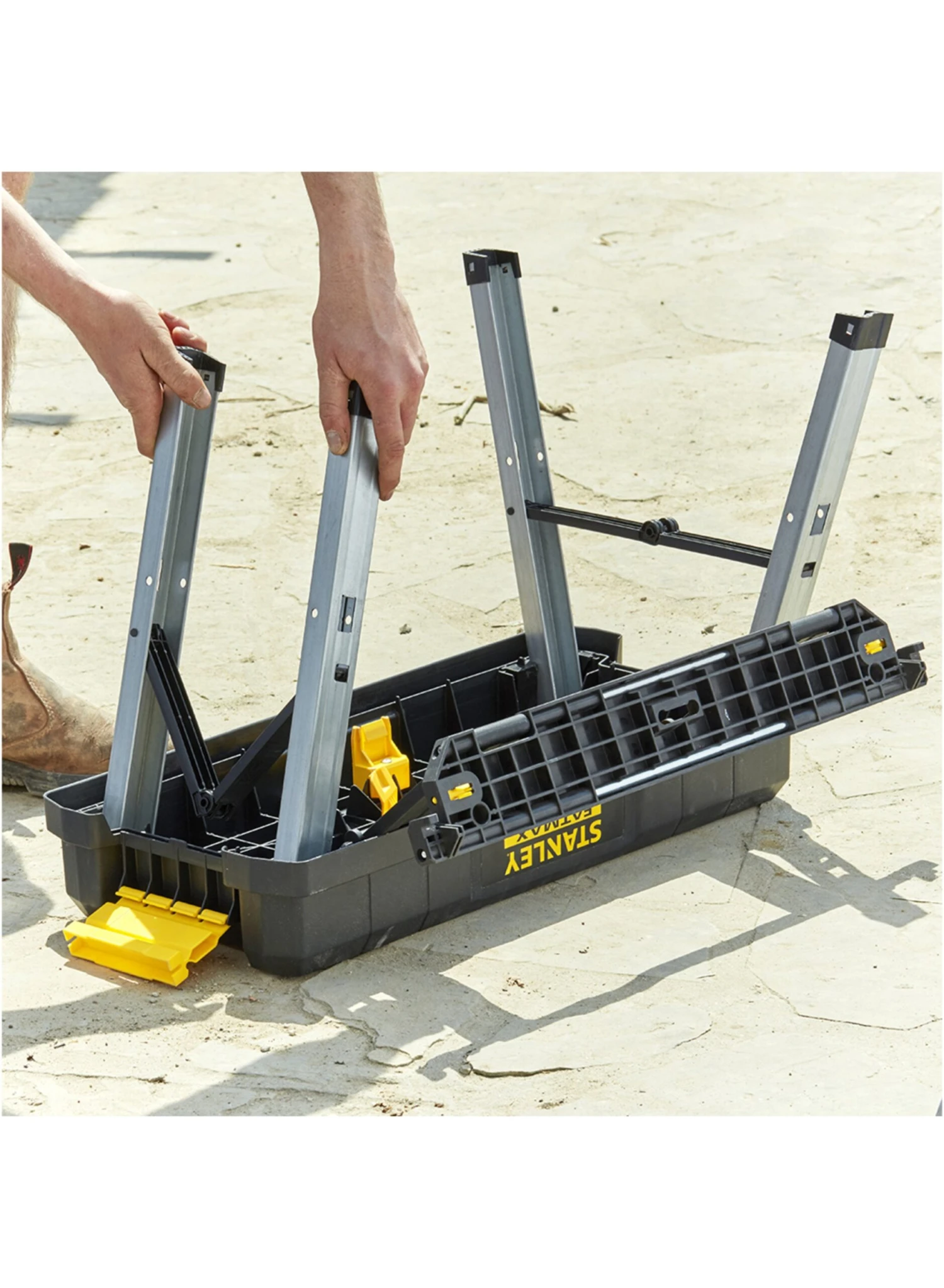 STANLEY FMST81083-1 3-in-1 25” Gereedschapskoffer Met Trapje - Afbeelding 14