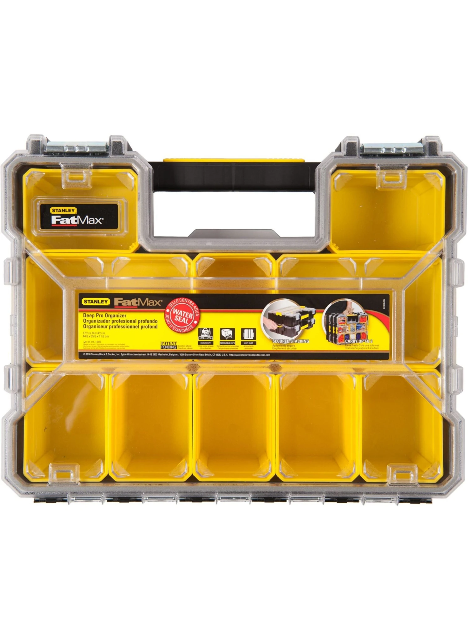STANLEY 1-97-518 Professionele Organizer Waterdicht Fatmax (diep) - Afbeelding 3