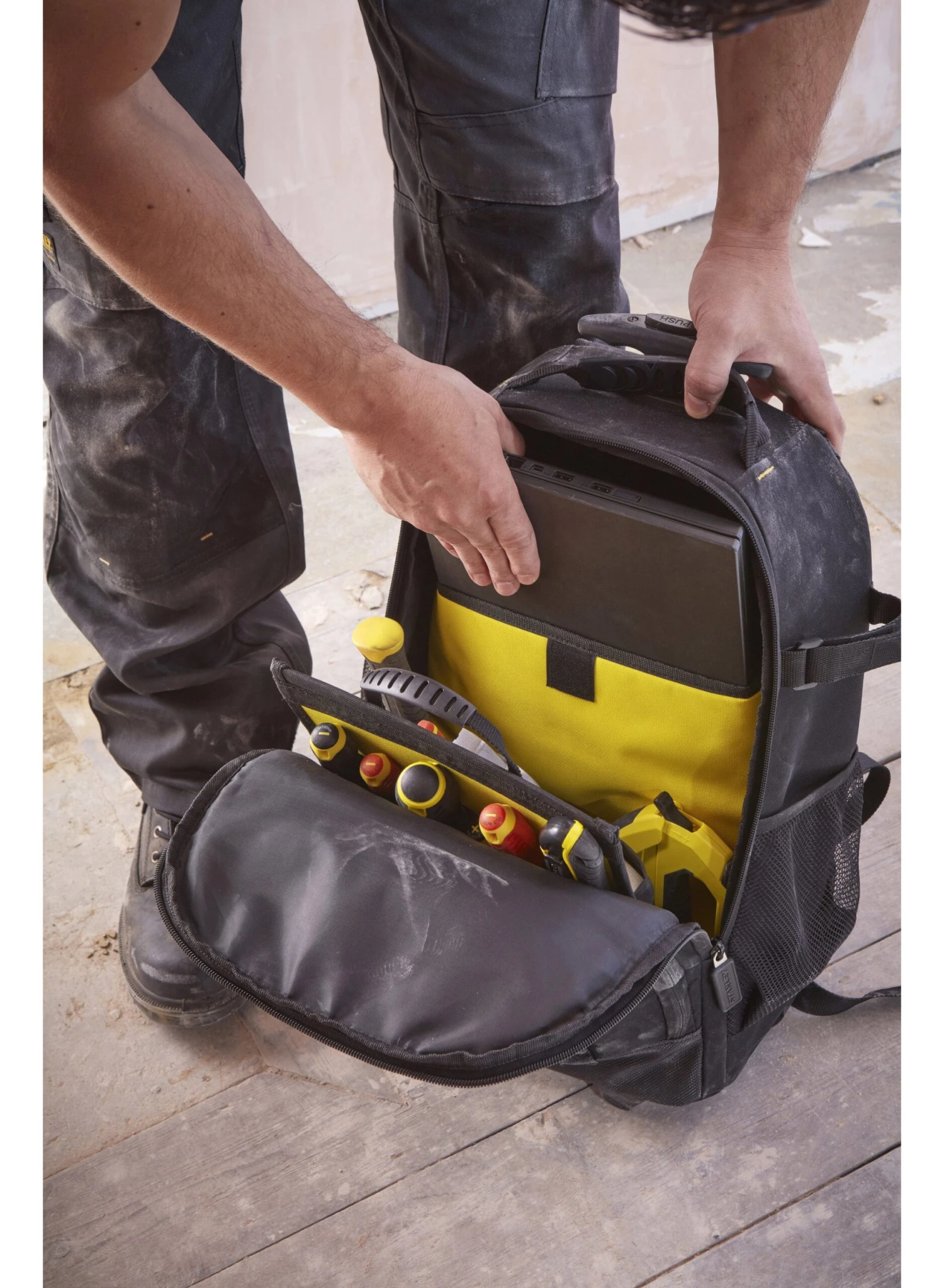 STANLEY STST83307-1 Gereedschapsrugzak Met Wielen - Afbeelding 5