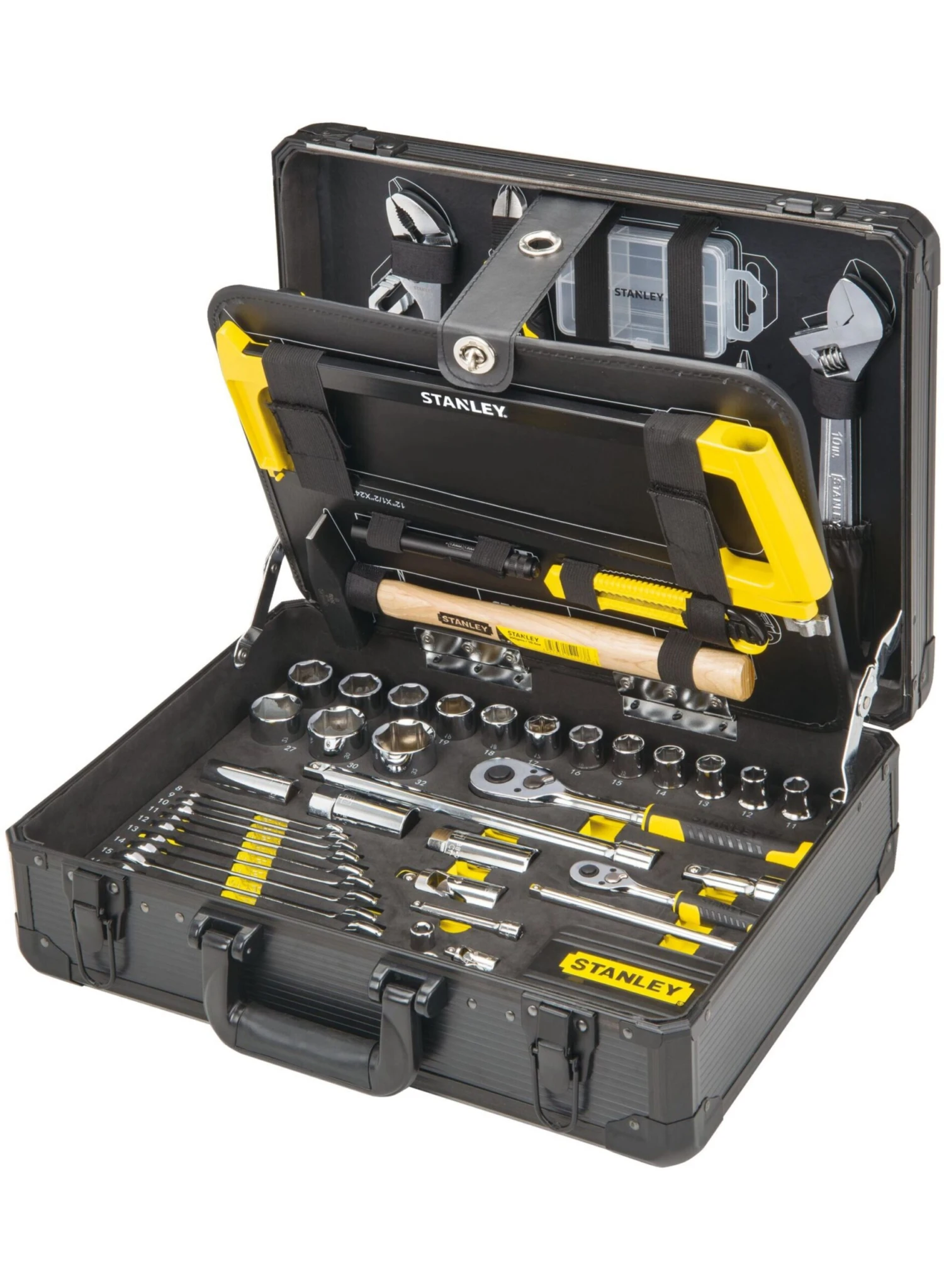 STANLEY STMT98109-1 Handgereedschapsset In Koffer 142-delig - Afbeelding 2