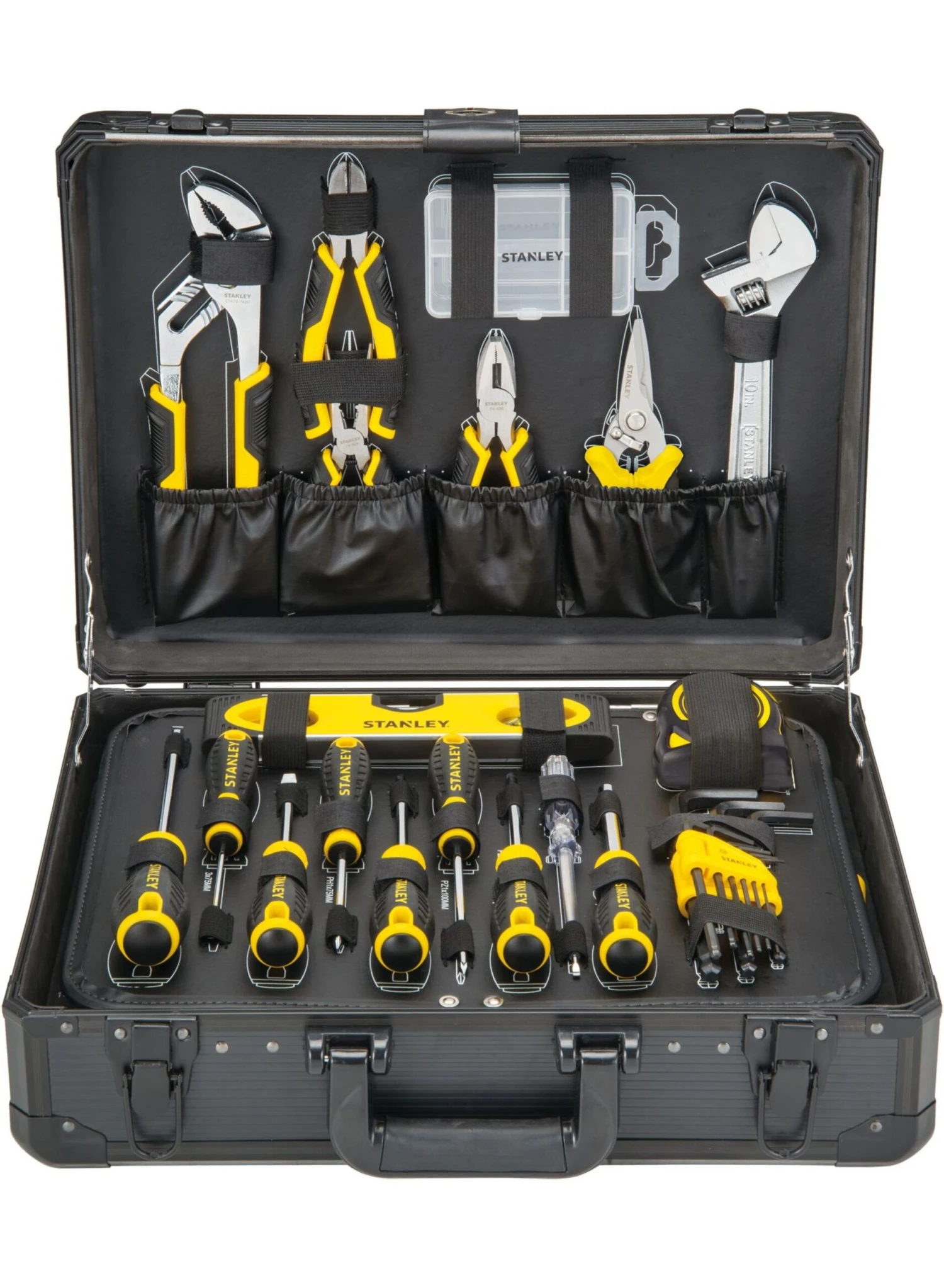 STANLEY STMT98109-1 Handgereedschapsset In Koffer 142-delig - Afbeelding 4