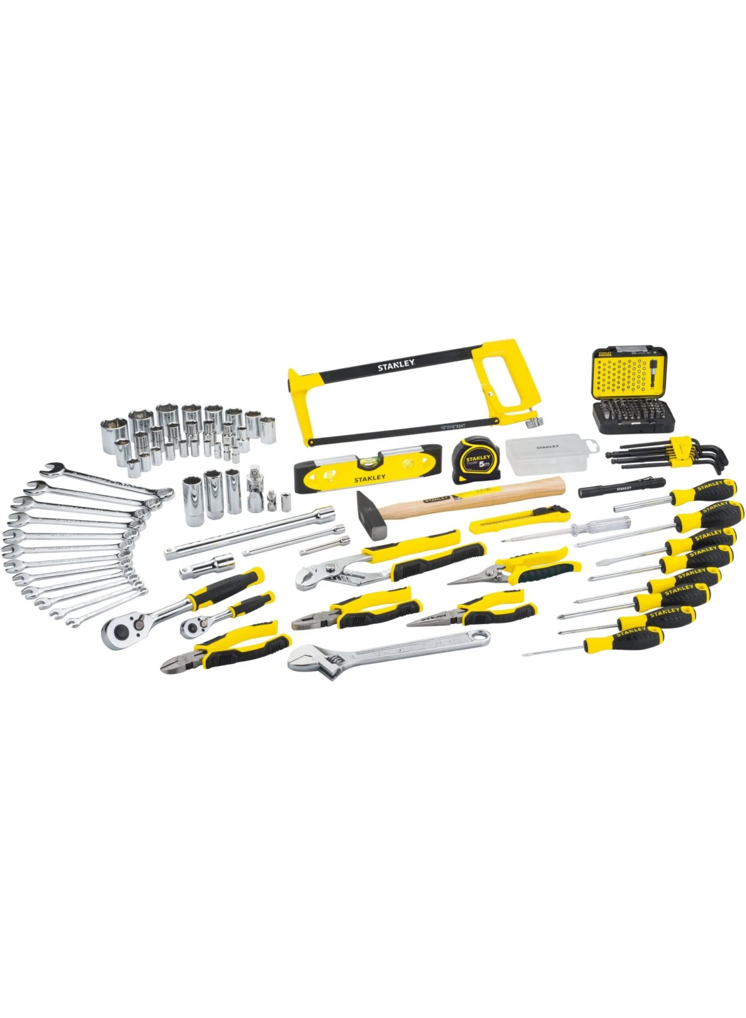 STANLEY STMT98109-1 Handgereedschapsset In Koffer 142-delig - Afbeelding 7