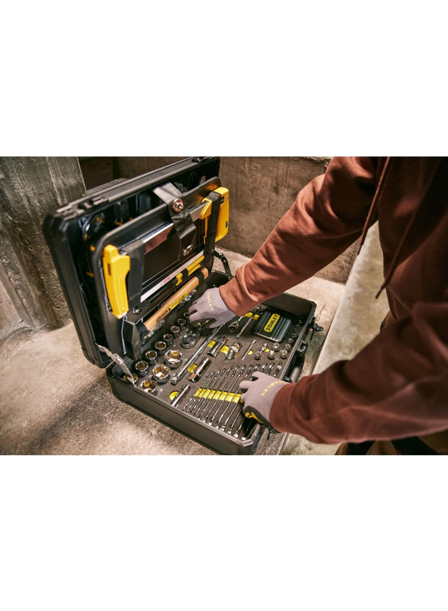 STANLEY STMT98109-1 Handgereedschapsset In Koffer 142-delig - Afbeelding 14