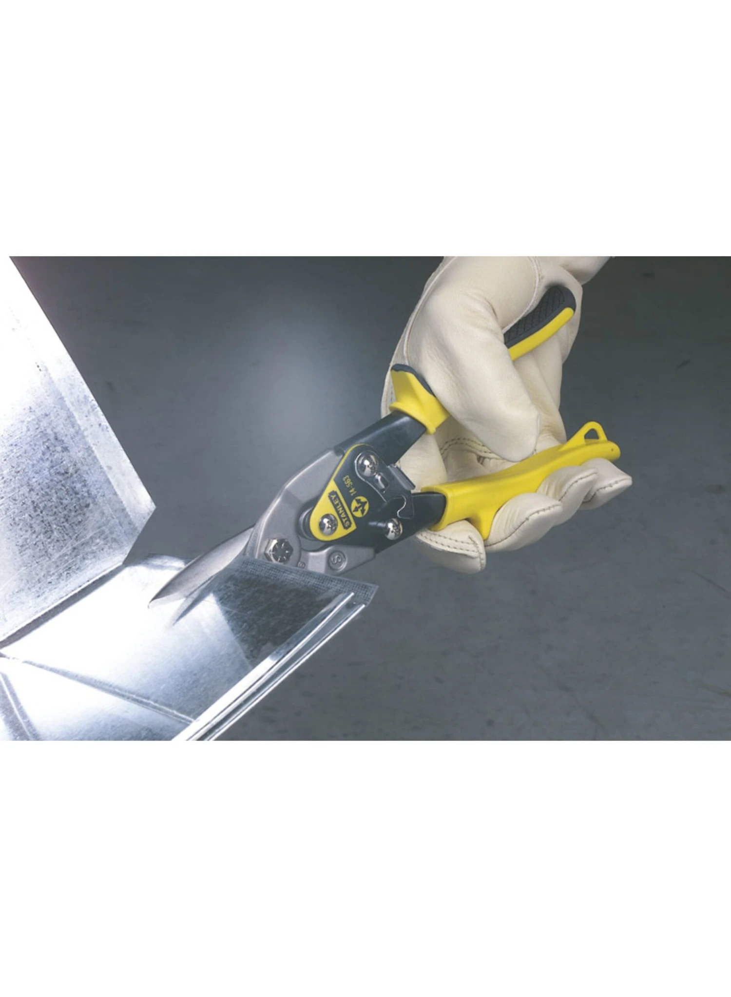 STANLEY 2-14-563 Blikschaar Smalle Bek Recht - Afbeelding 3