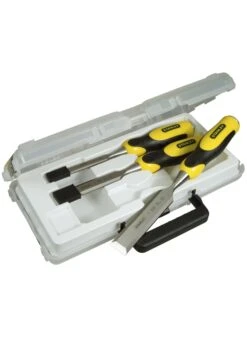 STANLEY 2-16-883 Steekbeitelset Dynagrip 3dlg. (12,18,25 Mm)
