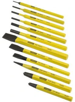 STANLEY 4-18-299 Koudbeitel- En Drevelset 12dlg.