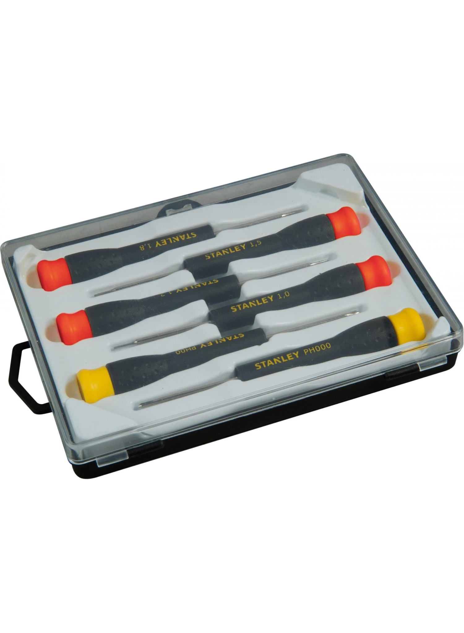 STANLEY STHT0-62631 Precisieschroevendraaierset 6-delig (parallel 1-1,8 + PH) - Afbeelding 2