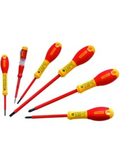 STANLEY 0-65-443 6-delige Schroevendraaierset Fatmax Vde Par/poz/spanningszoeker