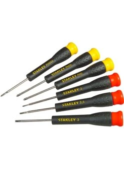STANLEY STHT0-62632 Precisieschroevendraaierset 6-delig (parallel 2-3 + PH)