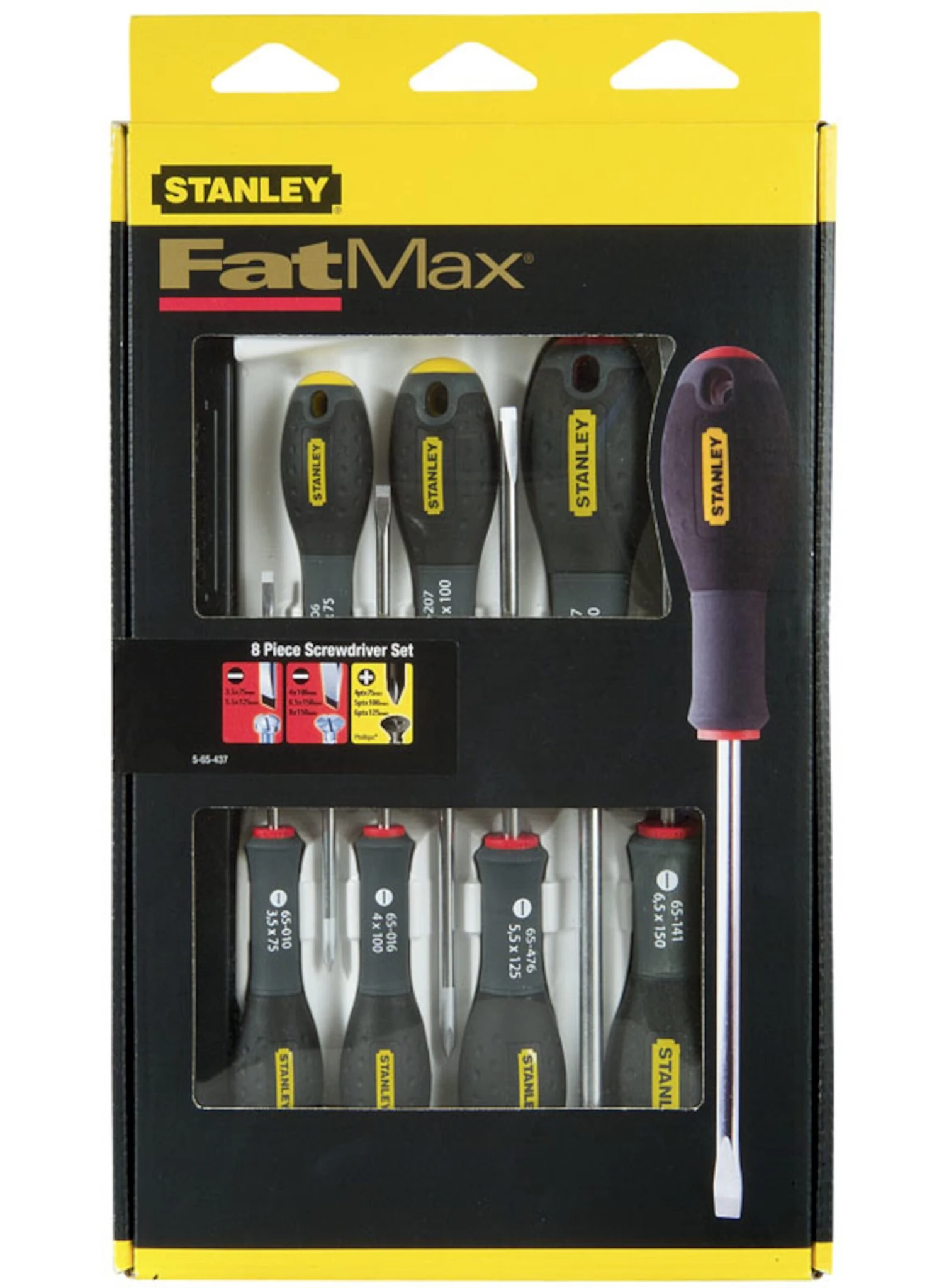 STANLEY 0-65-437 8-delige Schroevendraaierset Fatmax St/par/ph - Afbeelding 3