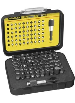STANLEY 1-13-902 Bitset Expert Pro 1/4" - Bithouder (61 Delig)