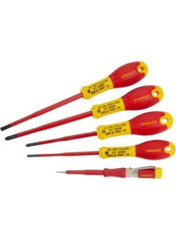 STANLEY XTHT0-62693 FATMAX PRO VDE Schroevendraaierset 5-delig - Pz Smalle Tip