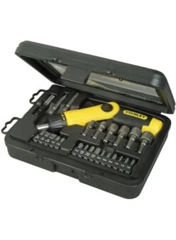 STANLEY 0-63-022 22 Delige Pistoolgreep Ratel-bit-set