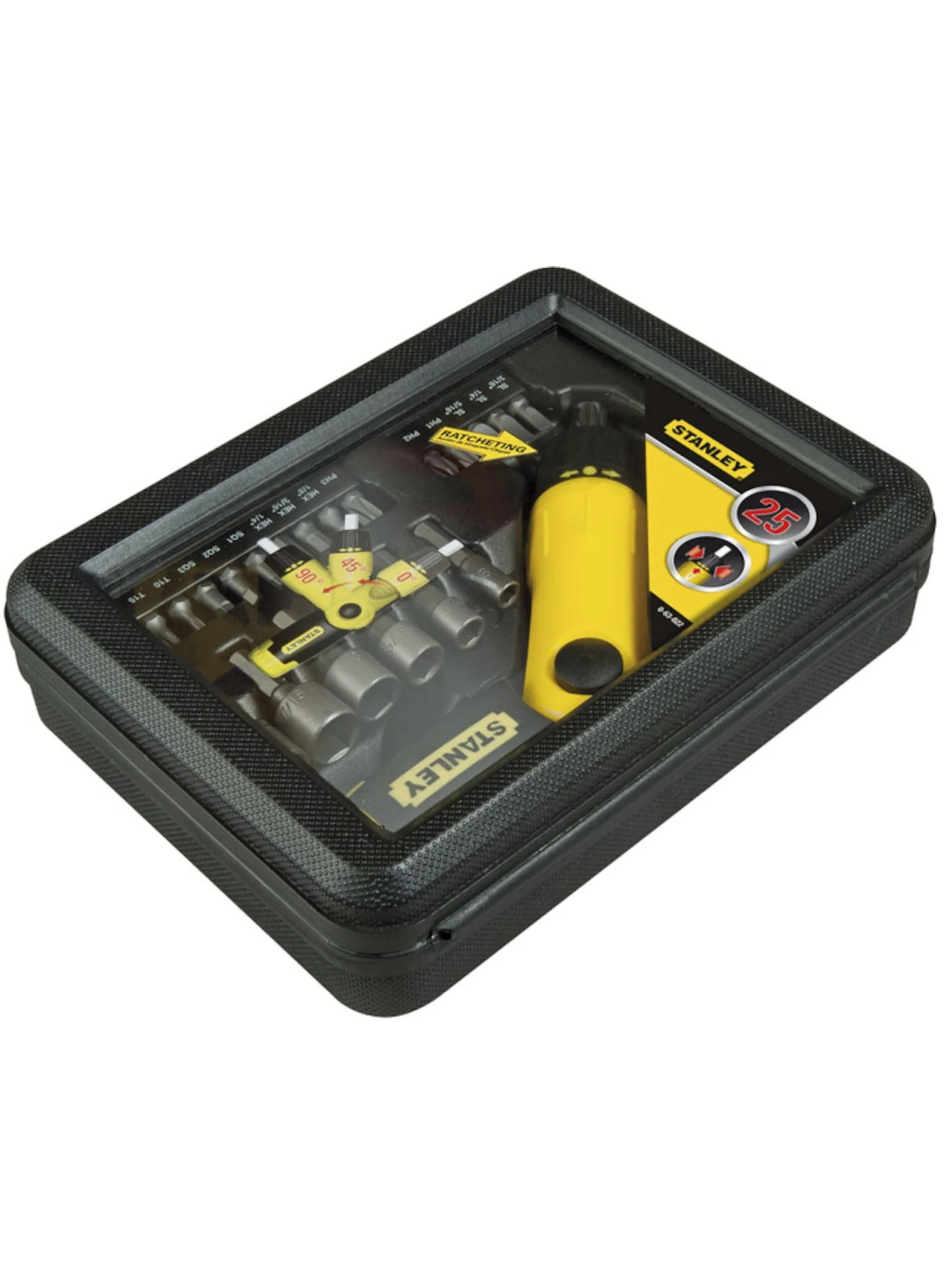 STANLEY 0-63-022 22 Delige Pistoolgreep Ratel-bit-set - Afbeelding 3