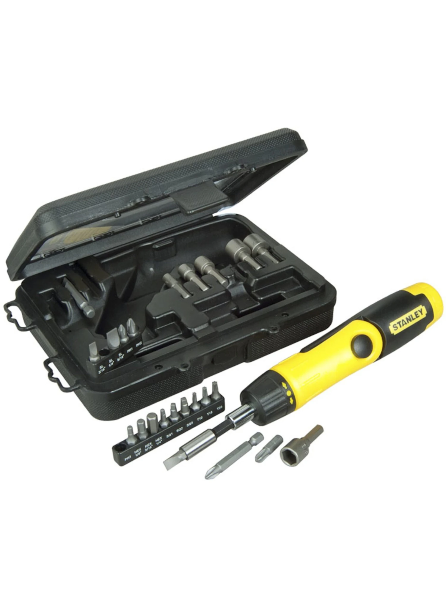 STANLEY 0-63-022 22 Delige Pistoolgreep Ratel-bit-set - Afbeelding 4