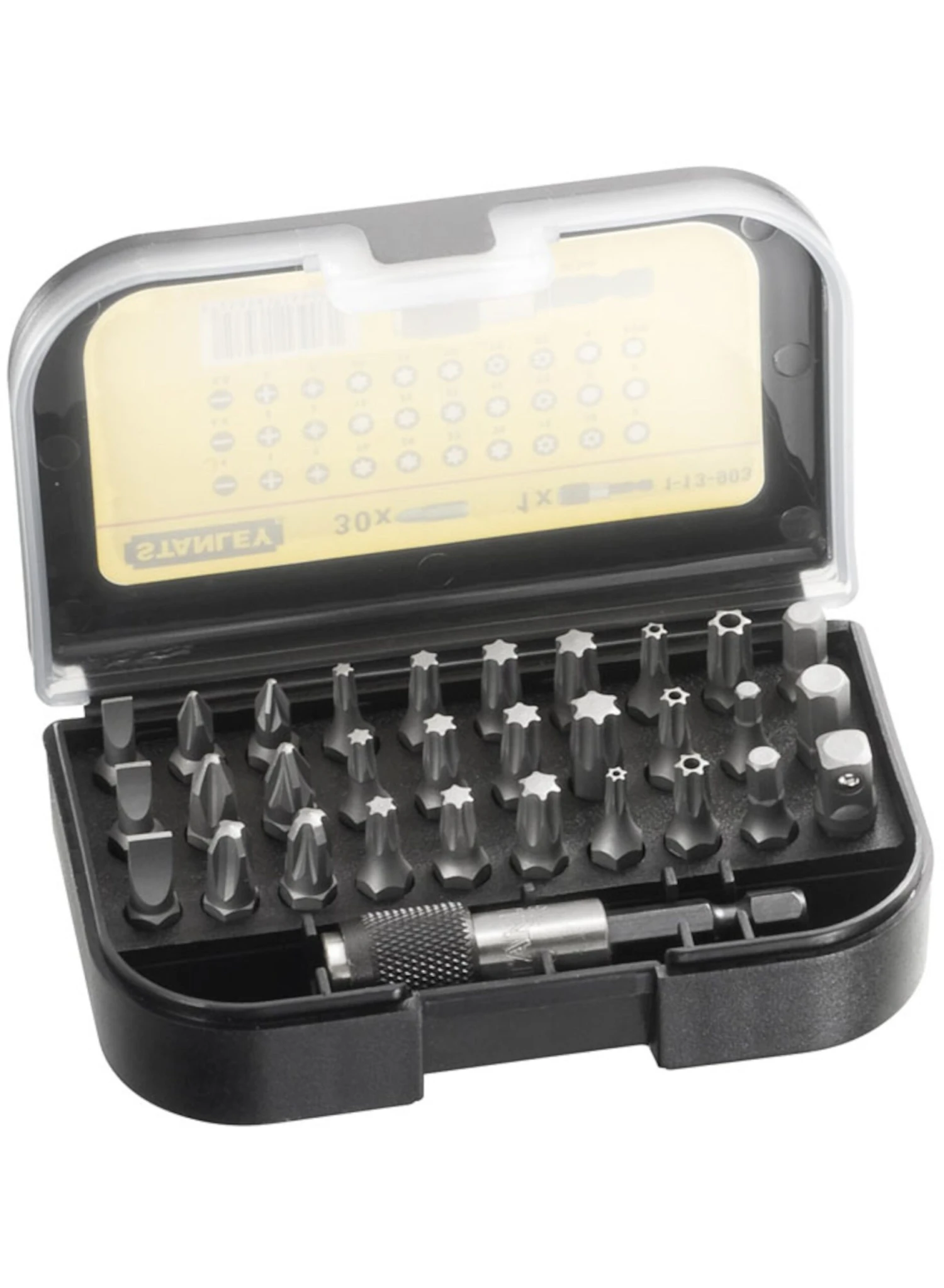 STANLEY 1-13-903 Bitset Expert Pro 1/4" - Bithouder (31 Delig)