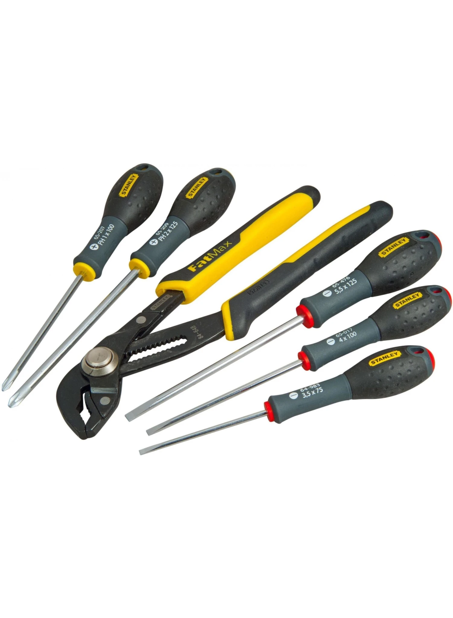 STANLEY FMHT0-62639 FATMAX 6-delige Schroevendraaierset Met Waterpomptang