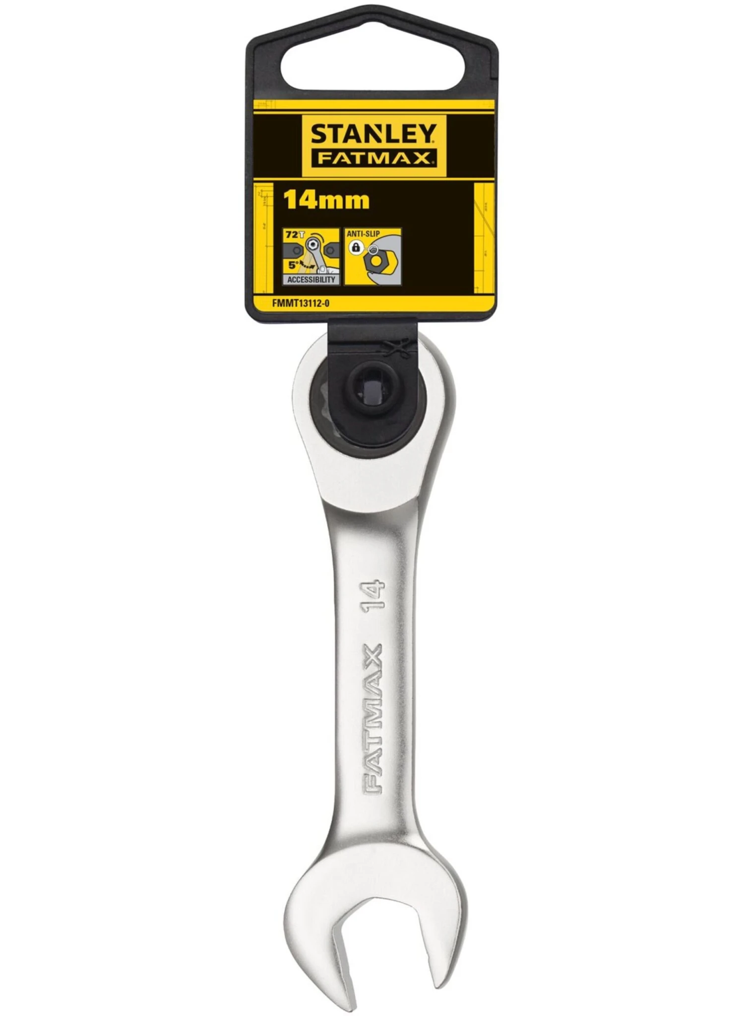 STANLEY FMMT13112-0 FATMAX Stubby Ringsteeksleutel Met Ratel 14mm - Afbeelding 16